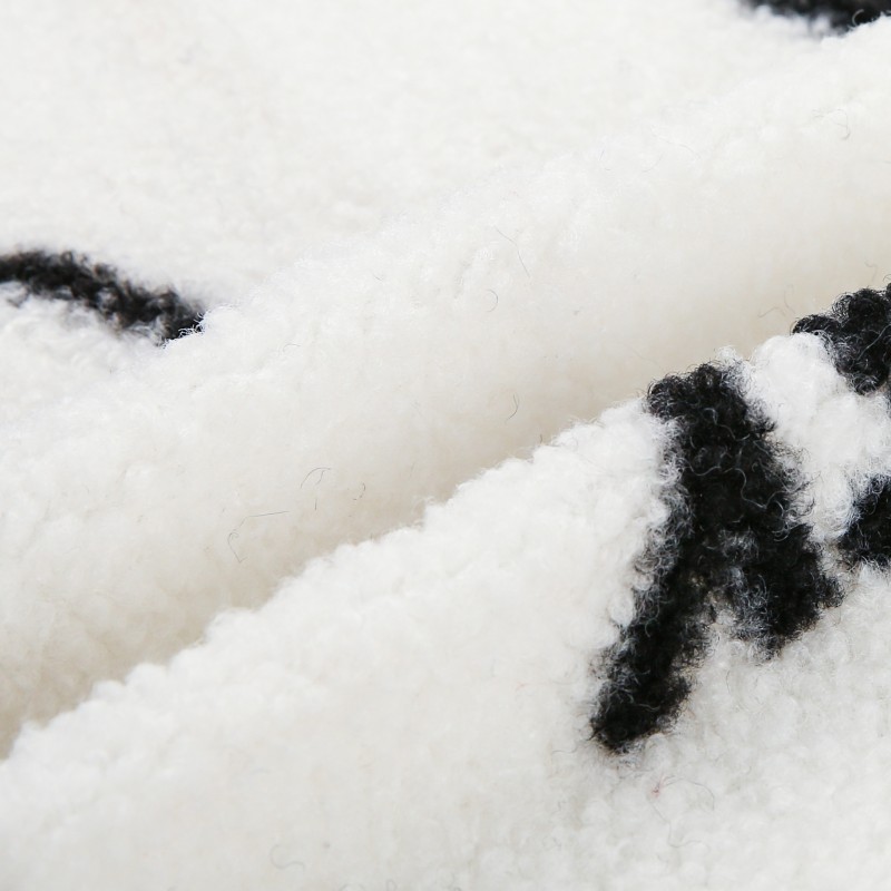 单面绒 颗粒绒印花