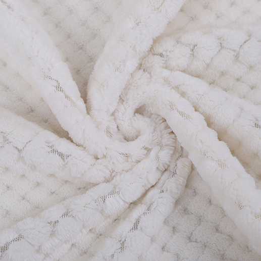 单面菠萝格 法兰绒提花