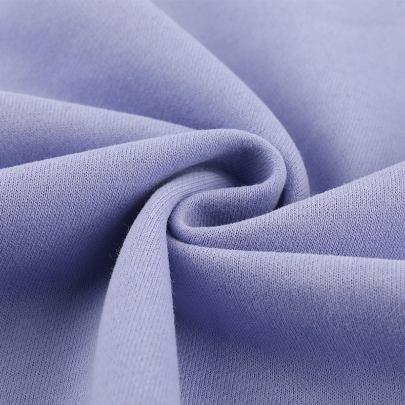 32s双股刷毛卫衣面料 360g棉涤