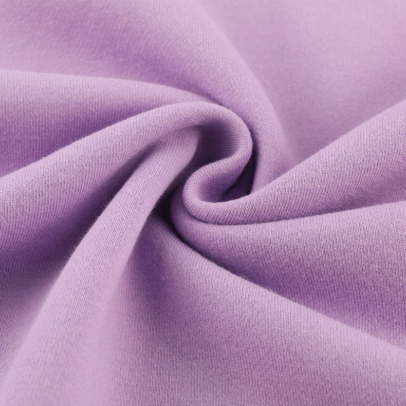 360g爽棉卫衣加绒卫衣面料 32s棉涤